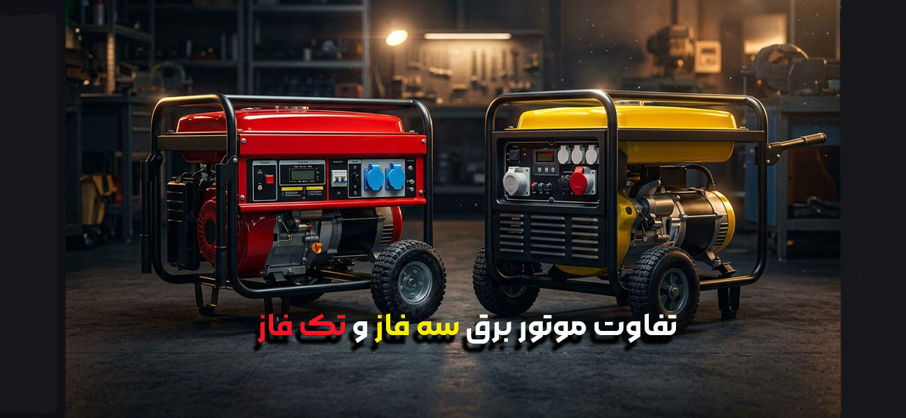 تفاوت موتور برق تک فاز و سه فاز چیست؟