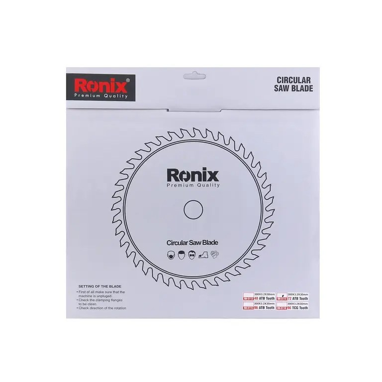 اره الماسه 72×300 چوب RH-5114 رونیکس