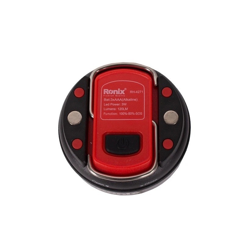 چراغ گرد آهنربایی RH-4271 Mag Light رونیکس