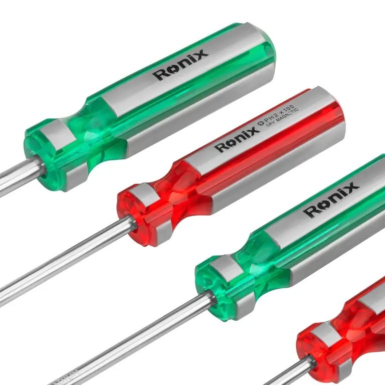 ست 7 عددی پیچ گوشتی معمولی مشتی RH-2701 رونیکس