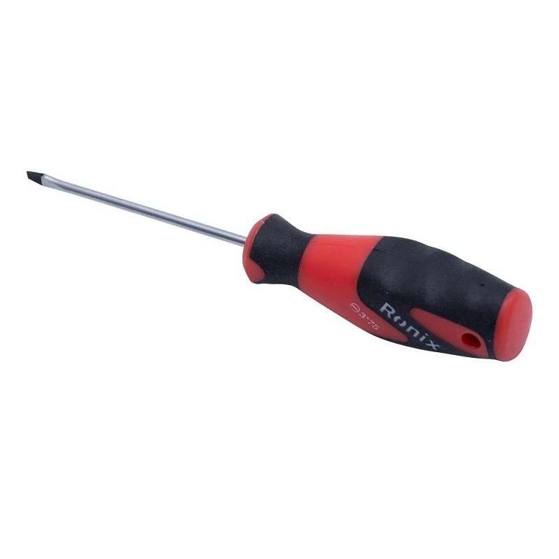 پیچ گوشتی تکی دسته TPR دوسو 75×3 RH-2735 رونیکس