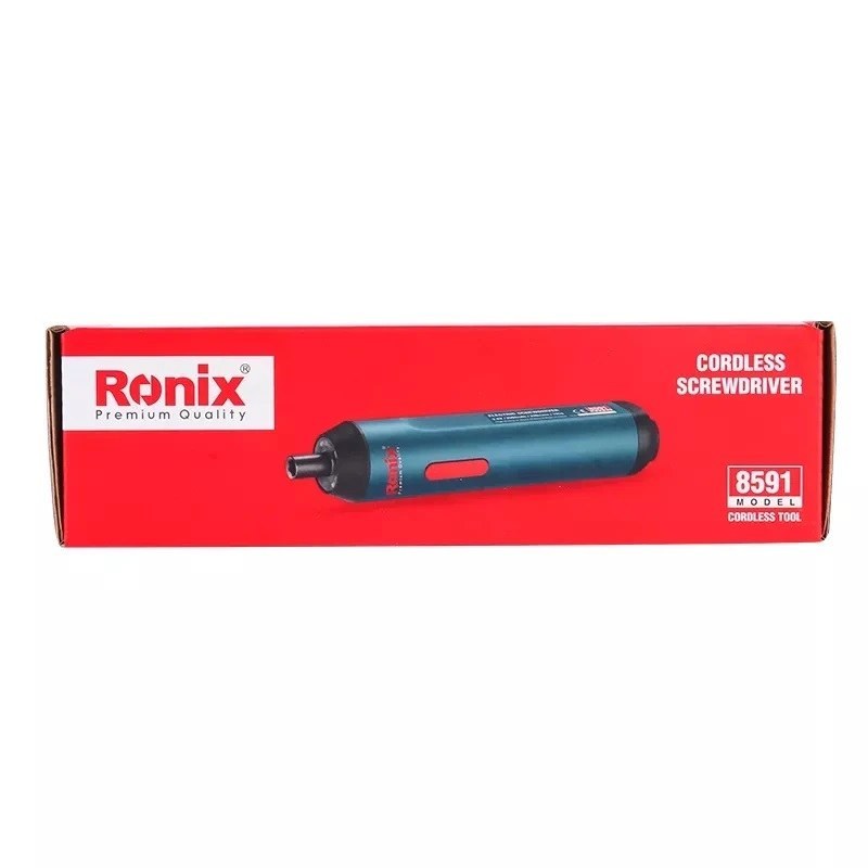 پیچ گوشتی شارژی الکترونیک 8591 رونیکس