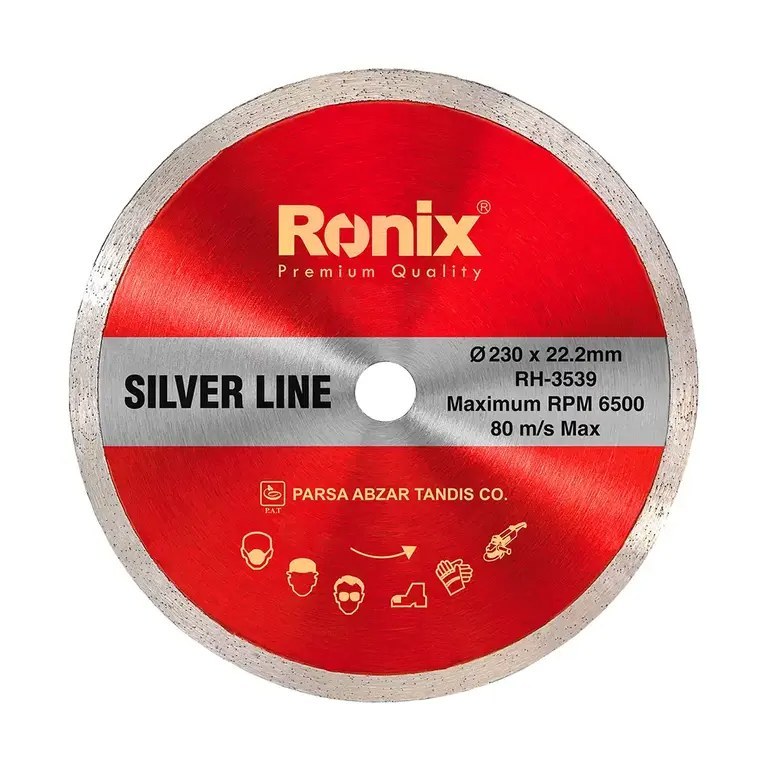 تیغ سرامیک بر بزرگ 23 سانتی متر Silver Line RH-3539 رونیکس