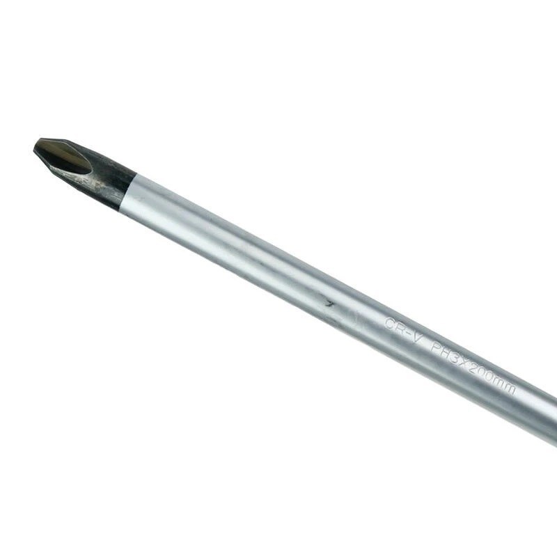 پیچ گوشتی تکی دسته TPR دو رنگ 200*8 چهارسو RH-2891 رونیکس