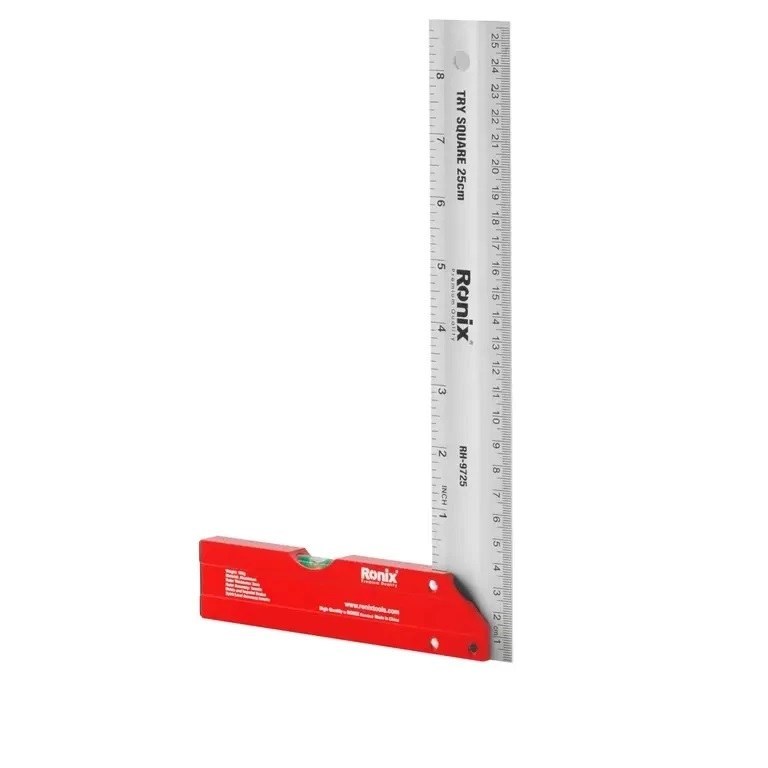 گونیا 25 سانتی متر ترازدار RH-9725 رونیکس