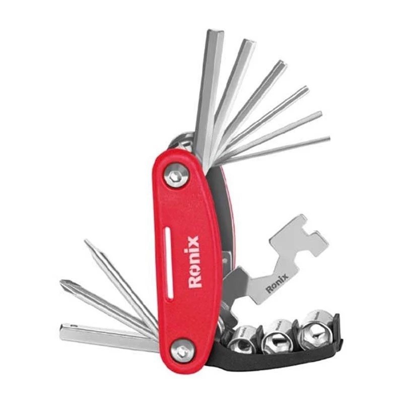 کیت سرویس دوچرخه 16 پارچه چاقویی RH-2090 رونیکس