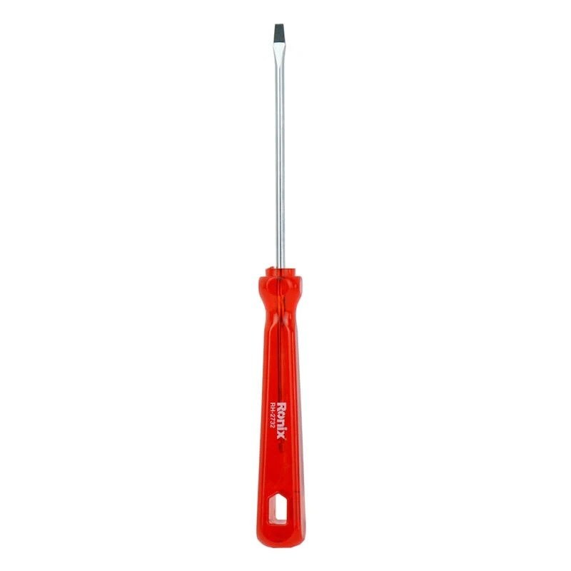 پیچ گوشتی تکی دسته کریستالی تک رنگ 75×3 دوسو RH-2732 رونیکس