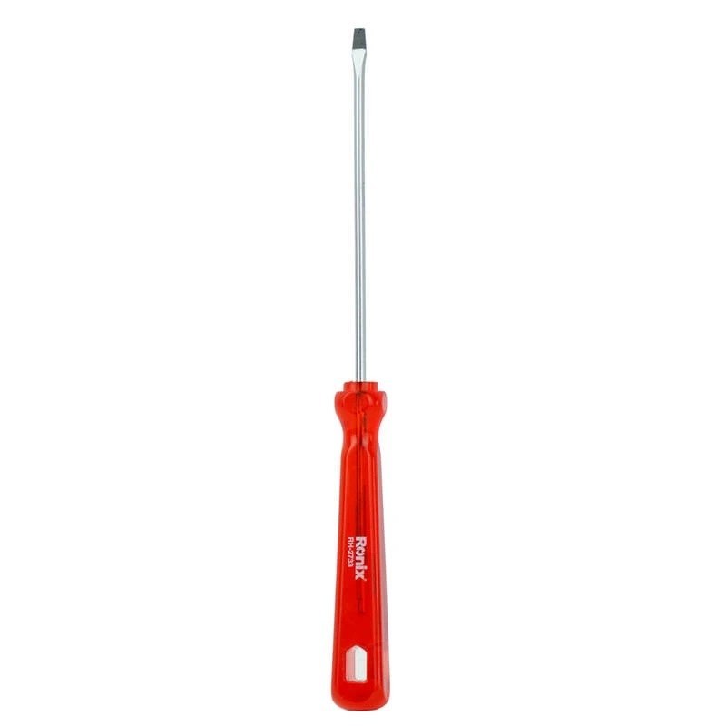 پیچ گوشتی تکی دسته کریستالی تک رنگ 100×3 دوسو RH-2733 رونیکس