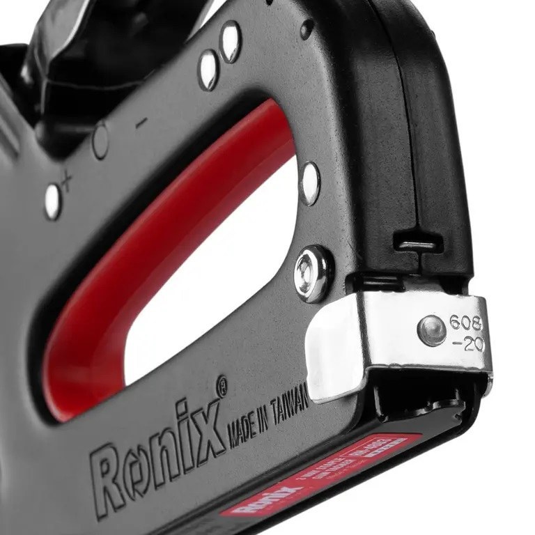 منگنه کوب دستی با گریپ قرمز RH-4803 رونیکس