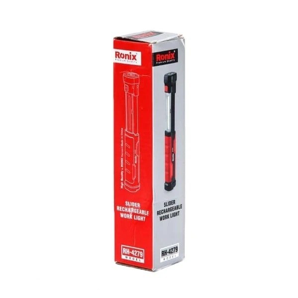 چراغ قوه کشویی 3.7 ولت شارژی مدل DRAWER RH-4279 رونیکس