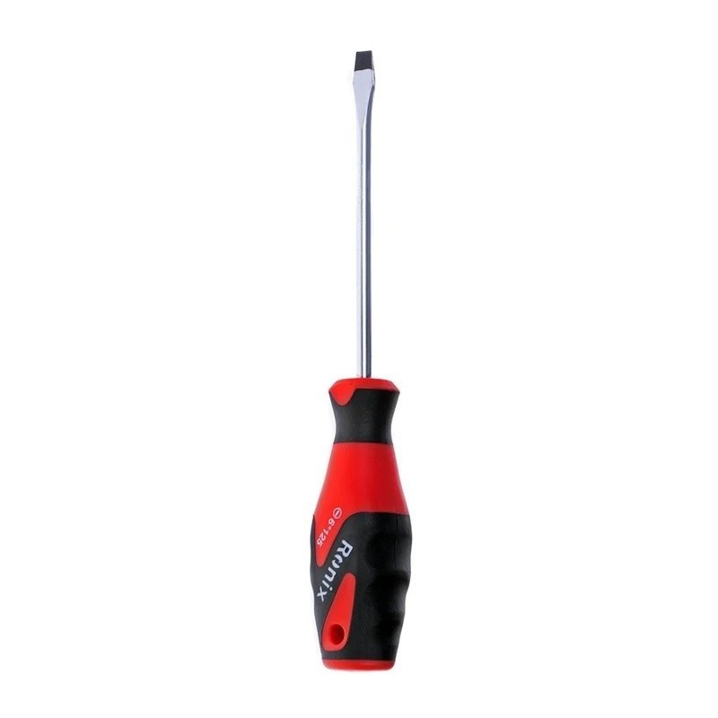 پیچ گوشتی تکی دسته TPR دو رنگ 125*5 دوسو RH-2743 رونیکس