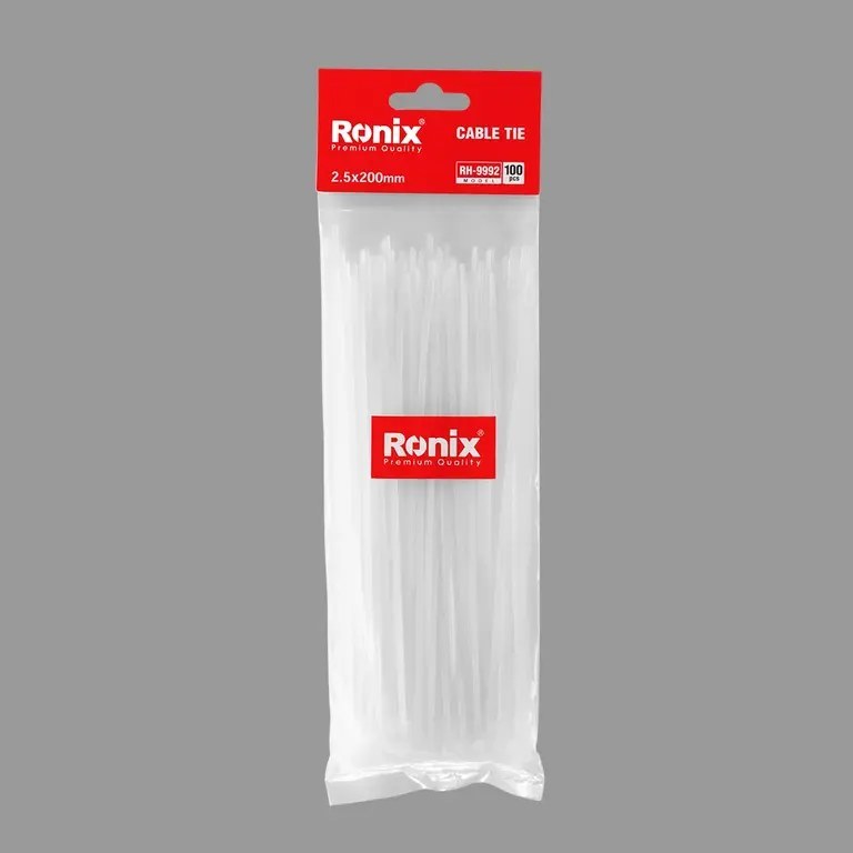 بست کمربندی 20 سانتی 2.5×200 (100 عددی) RH-9992 رونیکس
