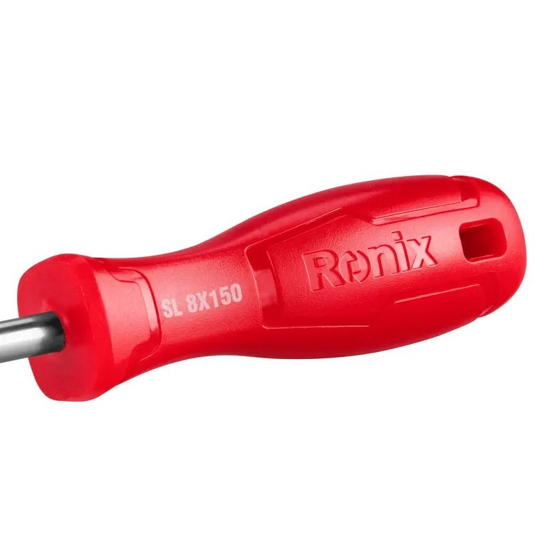 پیچ گوشتی کیفی 7 عددی دسته پلاستیکی تک رنگ RH-2705 رونیکس