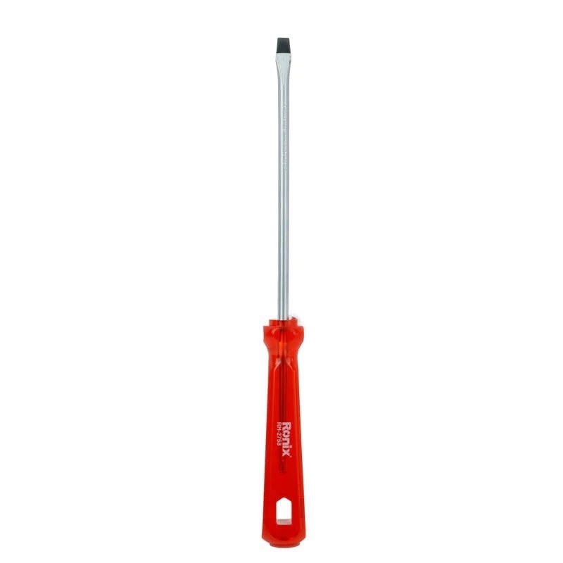 پیچ گوشتی تکی دسته کریستالی تک رنگ 125×5 دوسو RH-2758 رونیکس
