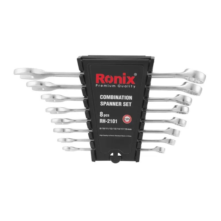 آچار ست 8 عددی یکسر تخت RH-2101 رونیکس