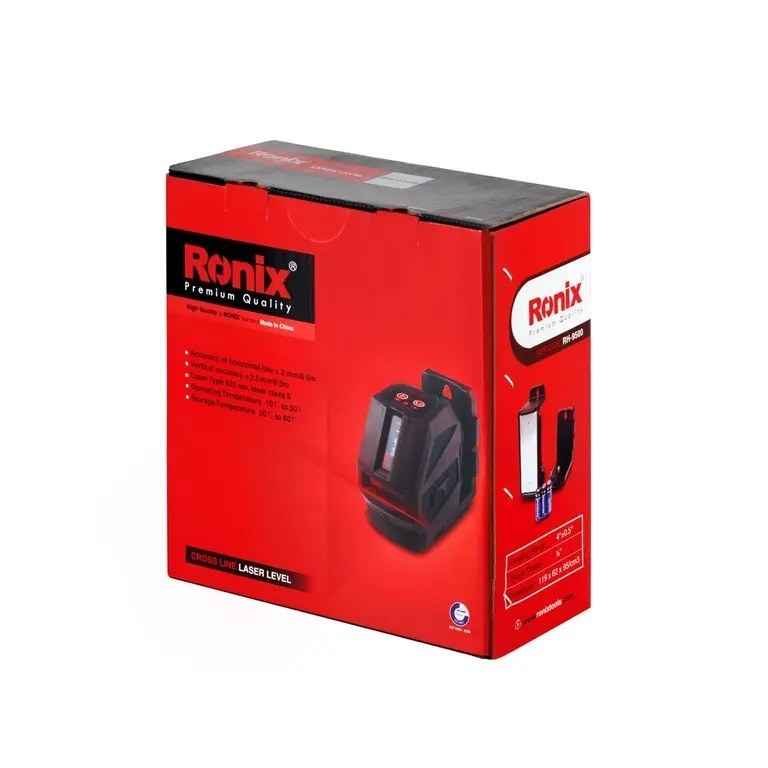 تراز لیزری دوخط نور سبز RH-9500G رونیکس