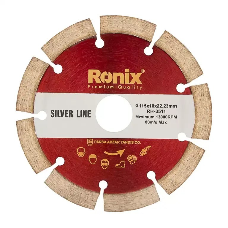 گرانیت بر مینی 11/5 سانتی متر Silver Line RH-3511 رونیکس