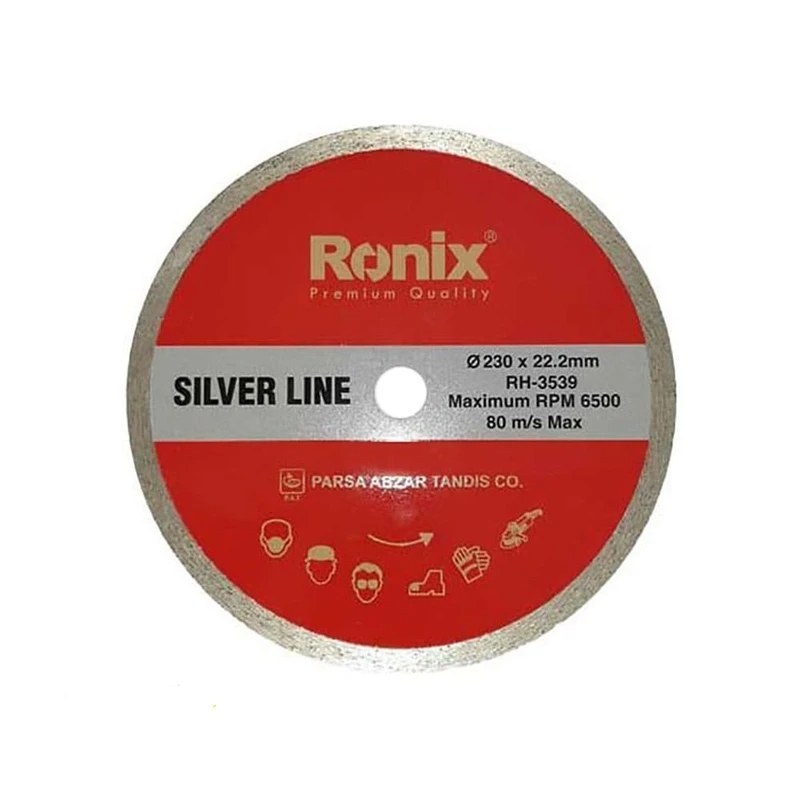 تیغ سرامیک بر بزرگ 23 سانتی متر Silver Line RH-3539 رونیکس