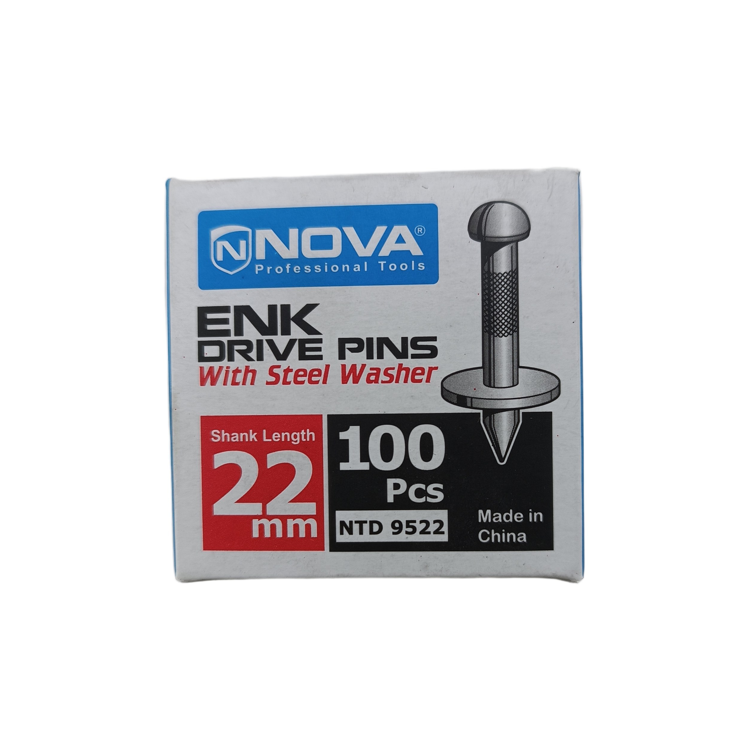 میخ 22 میلیمتر کد NTD9522 نووا