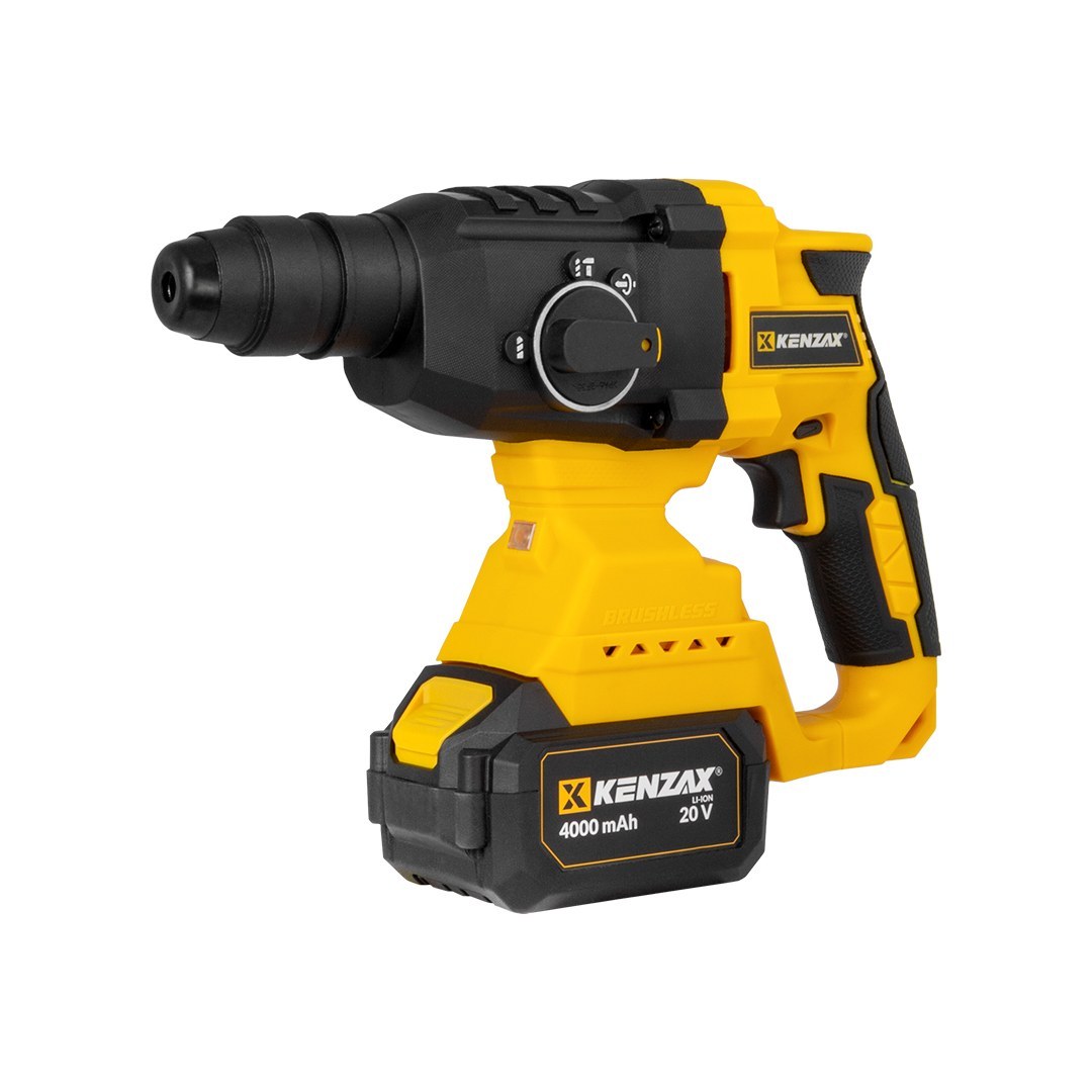 دریل بتن کن شارژی 20 ولت 2/2 ژول براشلس BMC کد 8820 کنزاکس