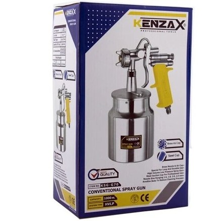 پیستوله بادی دو تنظیم کاسه زیر 1/8 کد KSG-G70 کنزاکس