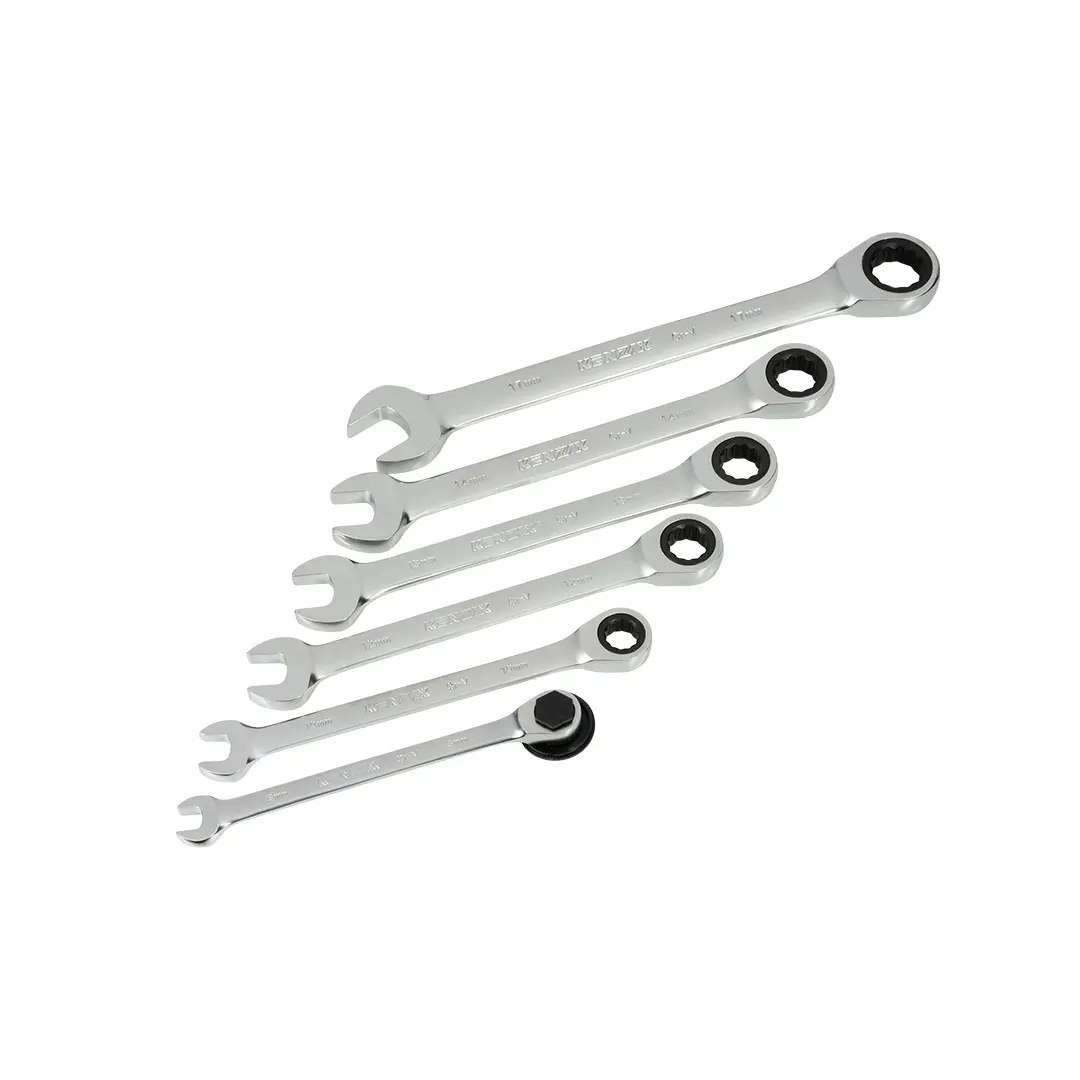 آچار یکسر جغجغه ای 6 عددی کد 9406 کنزاکس