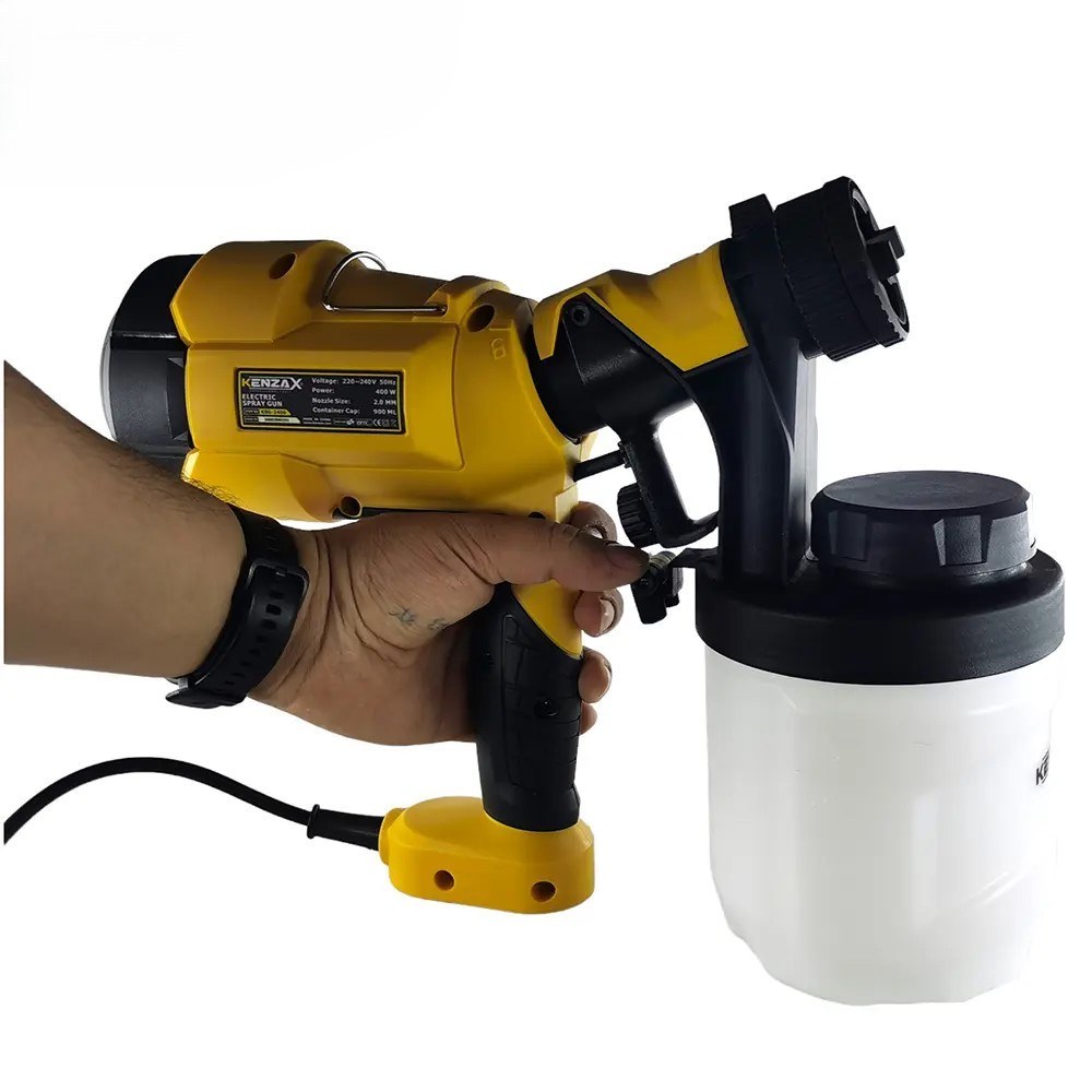 پیستوله برقی دستی 400 وات کد HVLP KSG-2400 کنزاکس