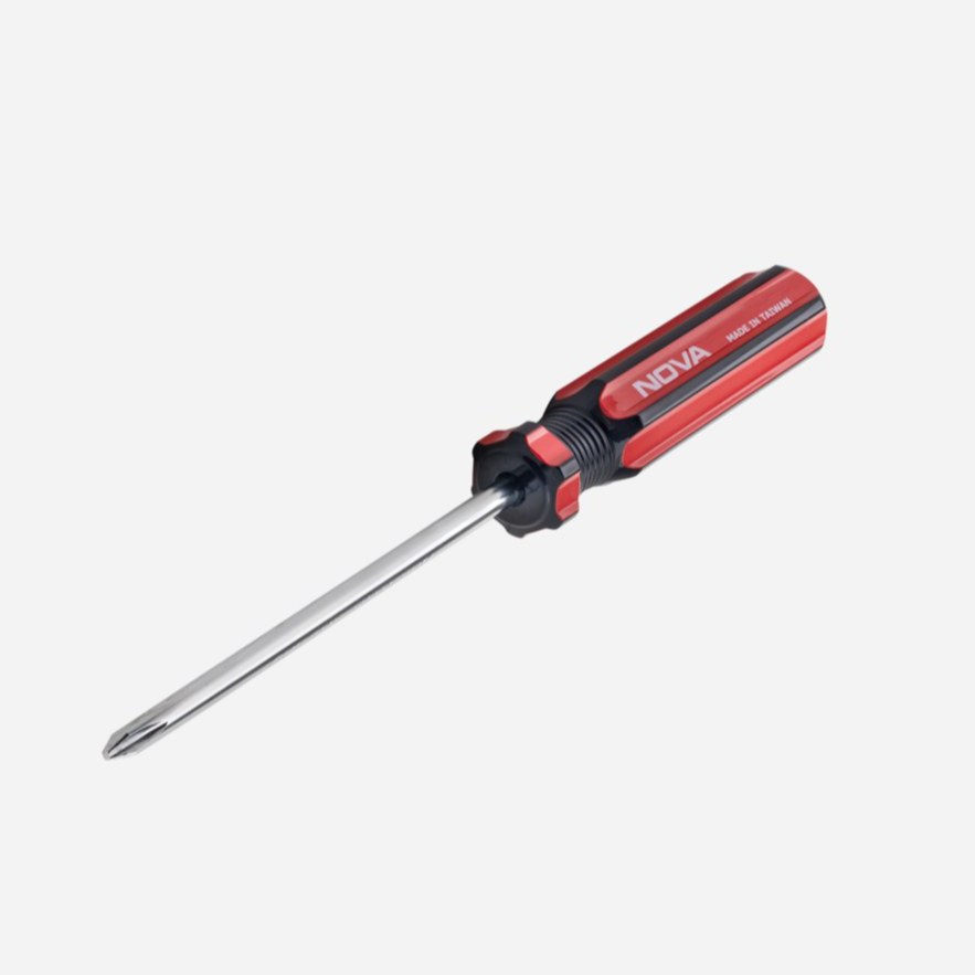 پیچ گوشتی دسته سلولزی چهارسو 100*5 ساخت تایوان کد 1724 نووا