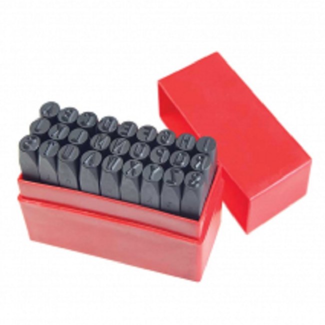 مجموعه سنبه حروف کوب 10 میلی متر کد LK3211 ایران پتک