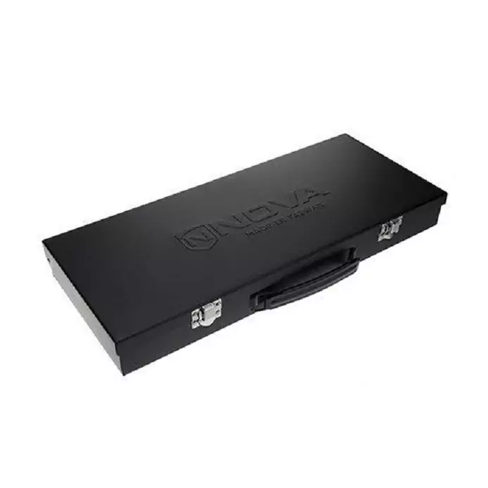 جعبه بکس 1/2 اینچ 26 پارچه با سطح مشکی کد 7000R نووا