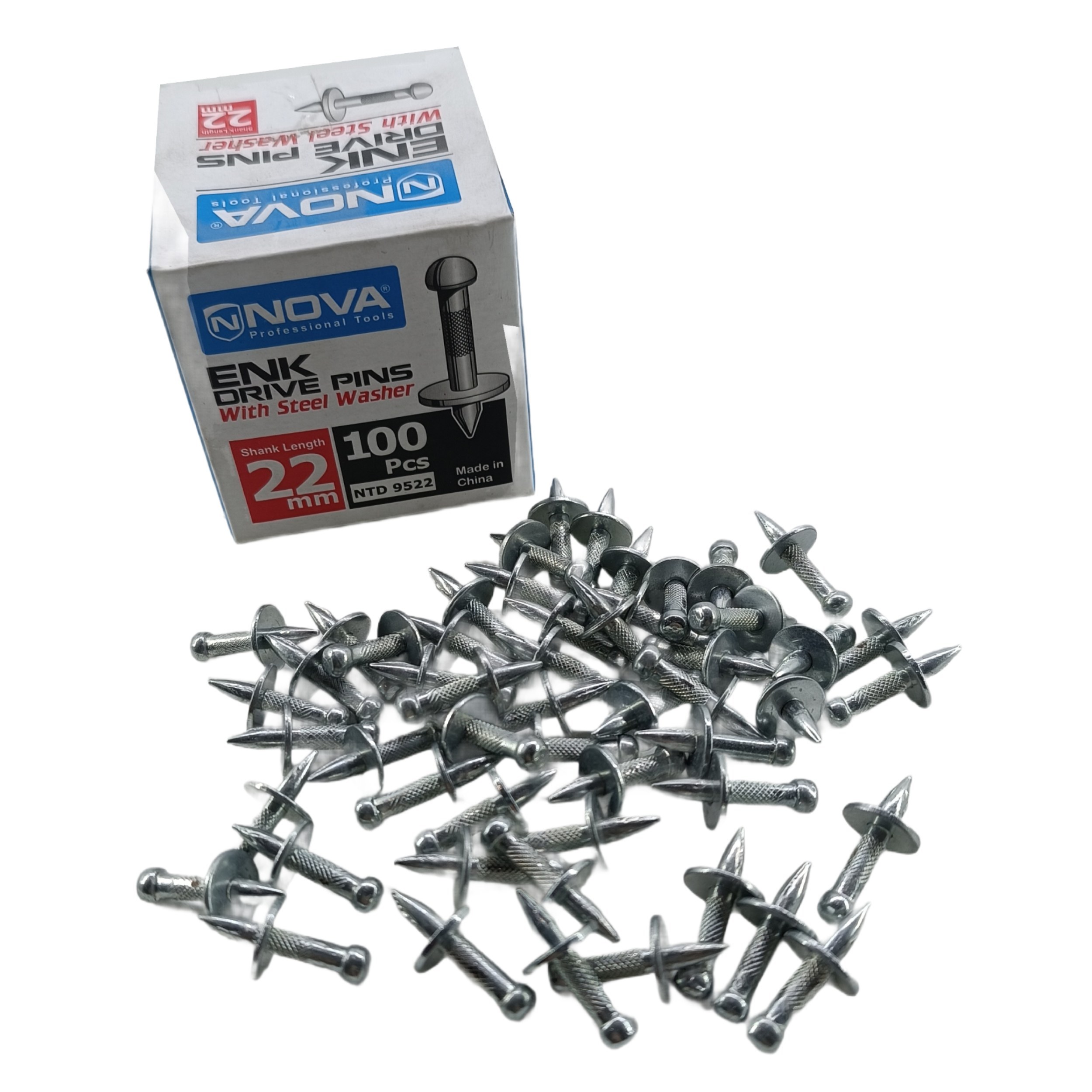 میخ 22 میلیمتر کد NTD9522 نووا