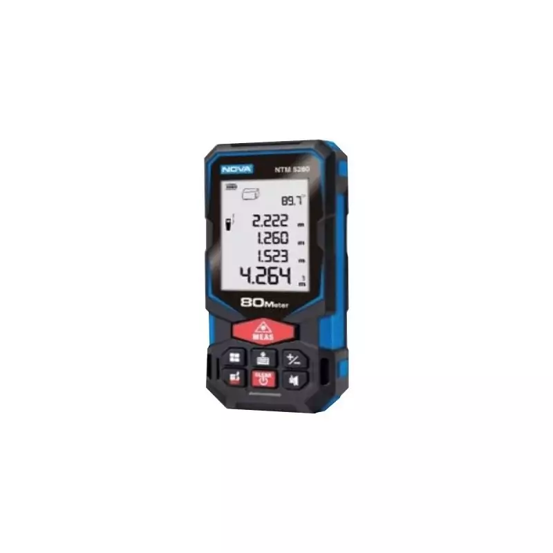 متر لیزری 80 متری کد NMT5280 نووا