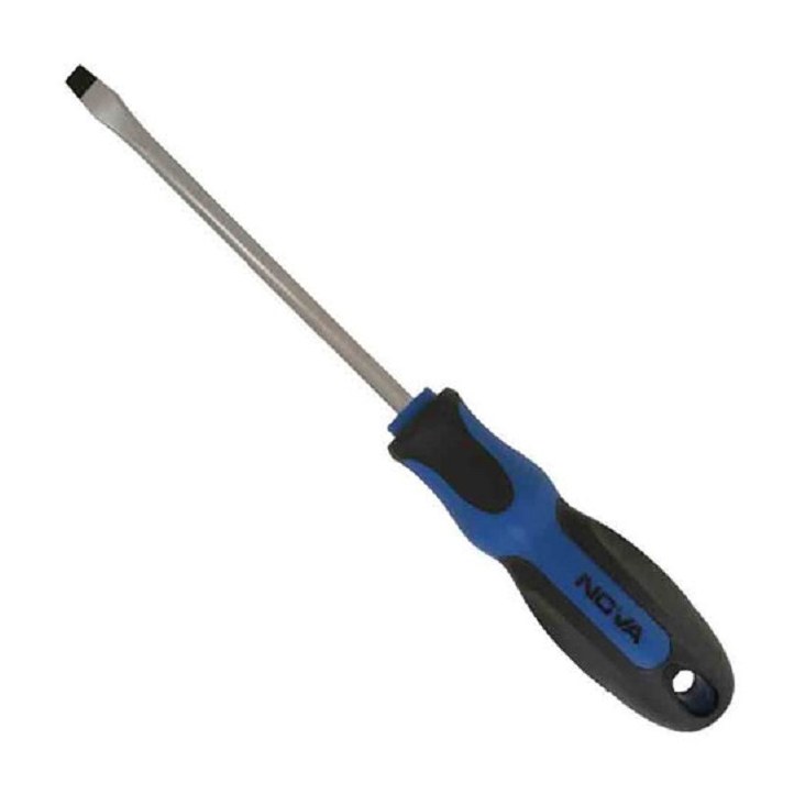 پیچ گوشتی دسته پلاستیکی دوسو 125*6 کد 1608 نووا