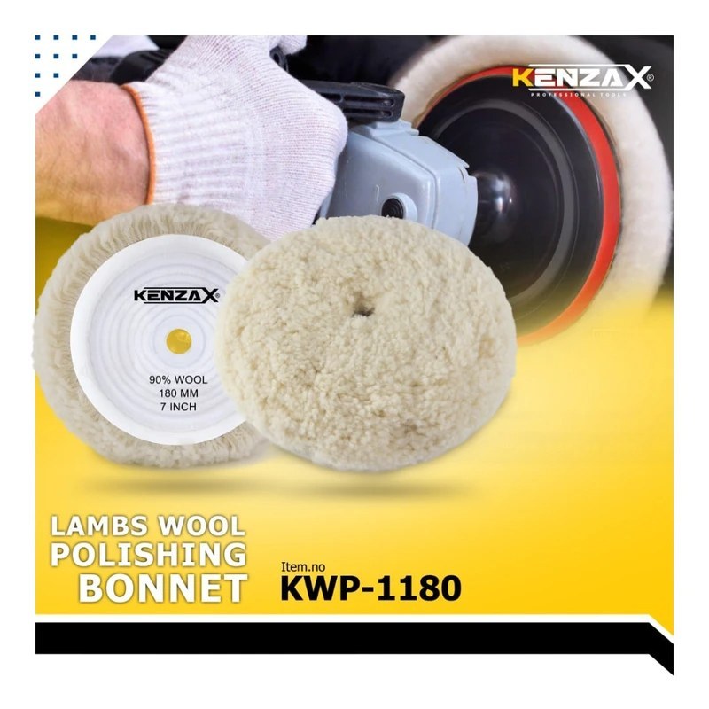 پد پولیش پوست بره 180 میلیمتر کد KWP-1180 کنزاکس