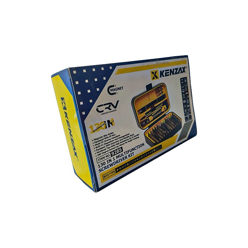 ست پیچگوشتی موبایلی 130 پارچه کد9285 کنزاکس