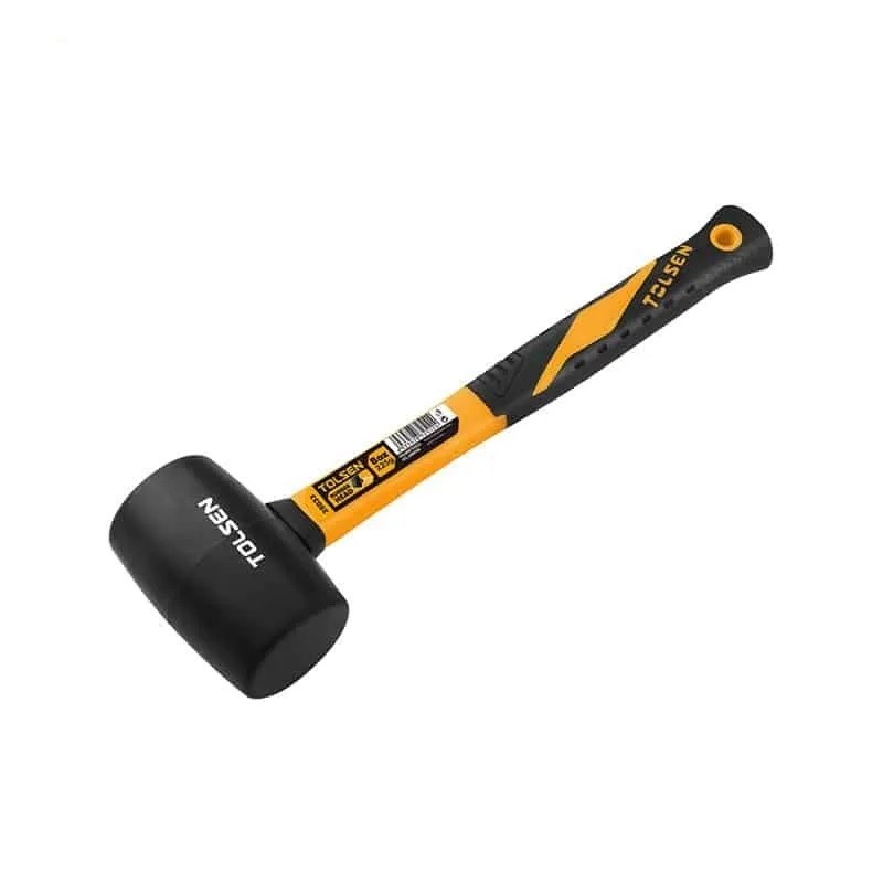 چکش لاستیکی دسته فایبر 450 گرمی کد 25035 تولسن