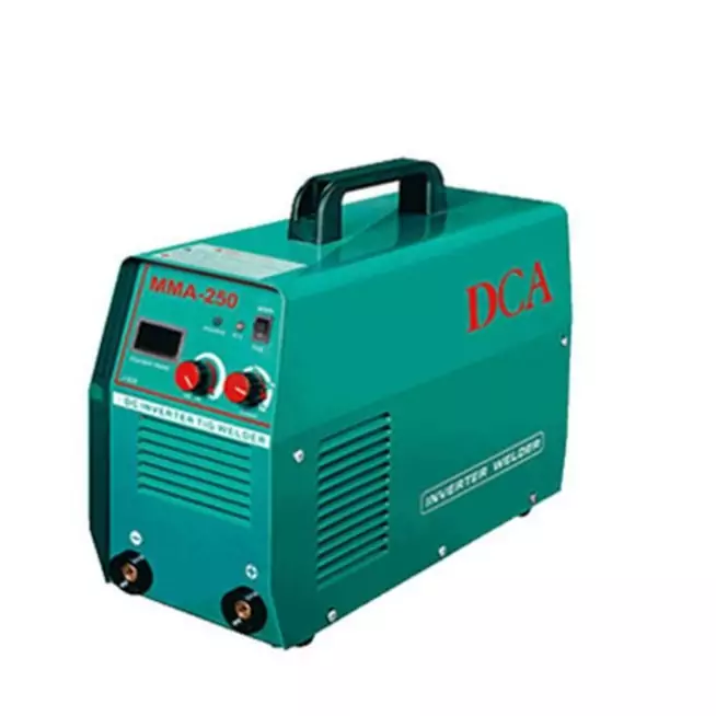 دستگاه جوشکاری اینورتر 250 آمپر دو ولوم آی جی بی تی کد DCA MMA250