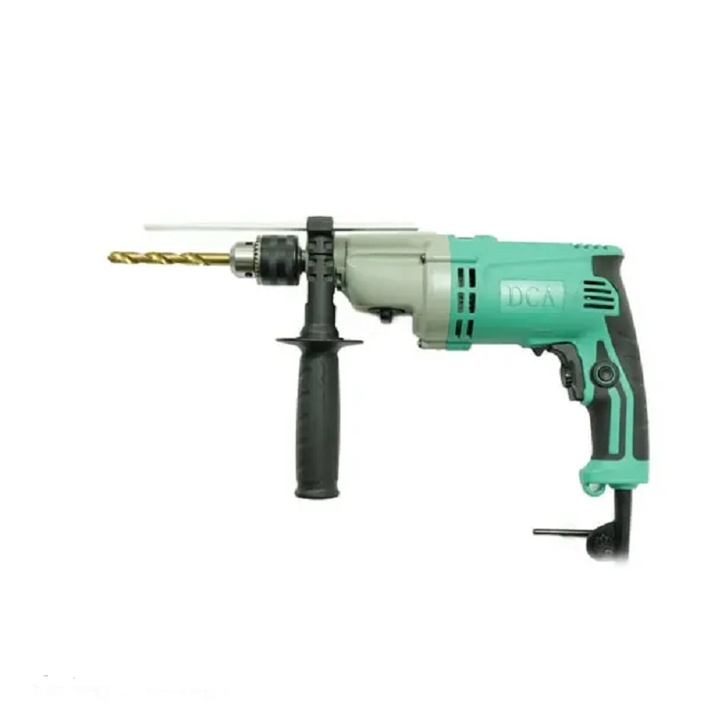 دریل 720 وات سه نظام آچاری گیربکسی 13 میلیمتر دیمردار چپ و راست 2 دور DCA AZJ20