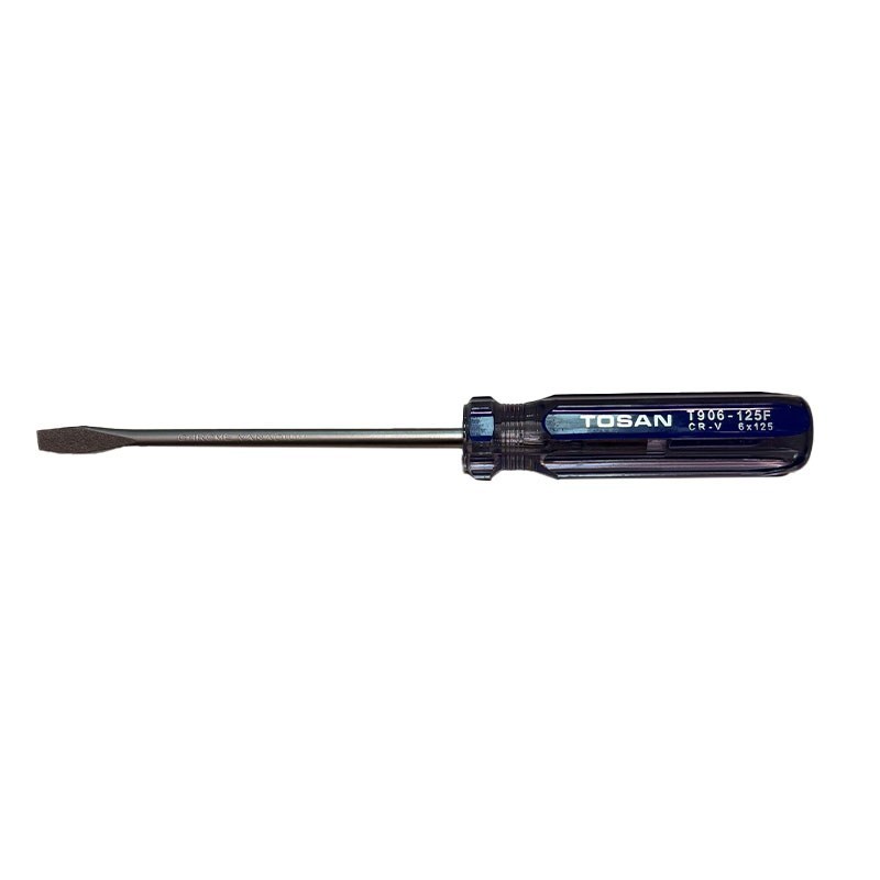 پیچ گوشتی 125*6 دوسو دسته کریستالی کد T906-125F توسن
