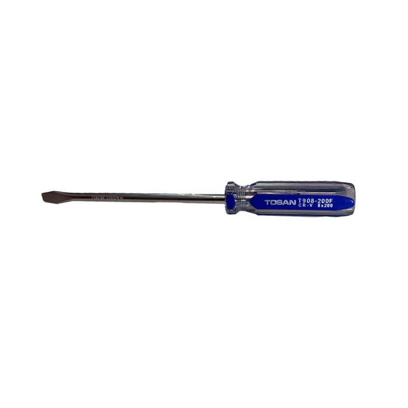 پیچ گوشتی 200*8 دوسو دسته کریستالی کد T908-200F توسن