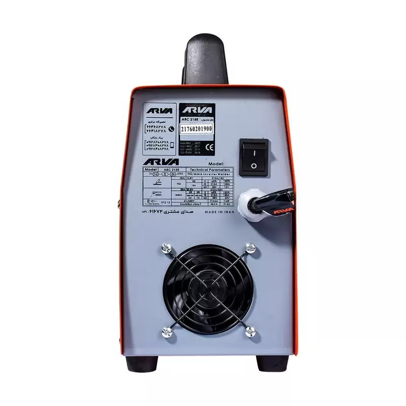 دستگاه جوشکاری اینورتر 215  ARCکد 2176 آروا
