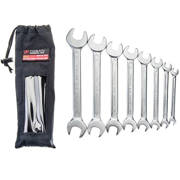 آچار دو سر تخت 8 عددی کیفی T103-S8 توسن