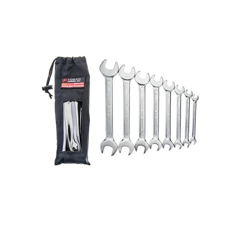 آچار دو سر تخت 8 عددی کیفی T103-S8 توسن