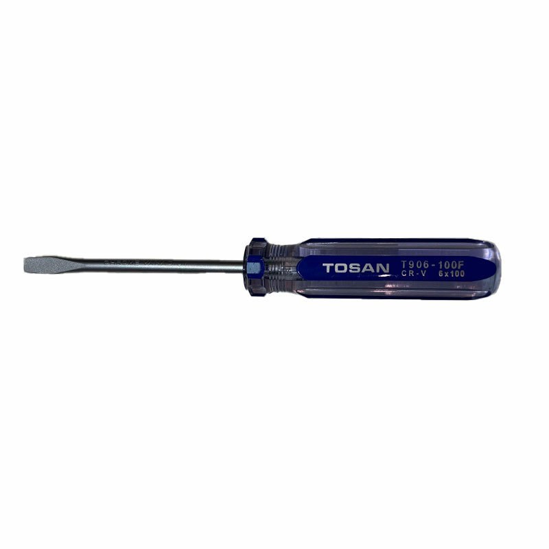 پیچ گوشتی 100*6 دوسو دسته کریستالی کد T906-100F توسن