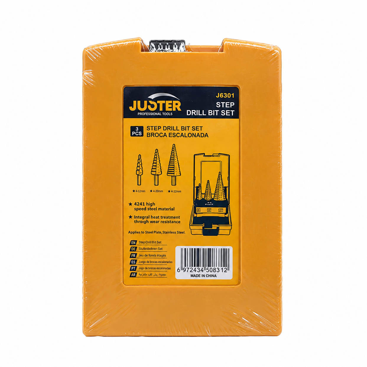 کیت مته کاجی 3 عددی J6301 جاستر