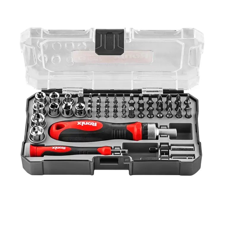 ست 55عددی بیت و بکس RH-2717 رونیکس