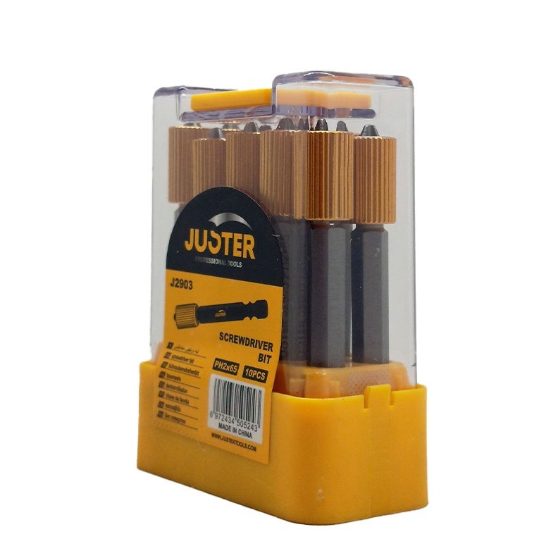 سری پیچ گوشتی مگنت دار چهارسو J2903 جاستر