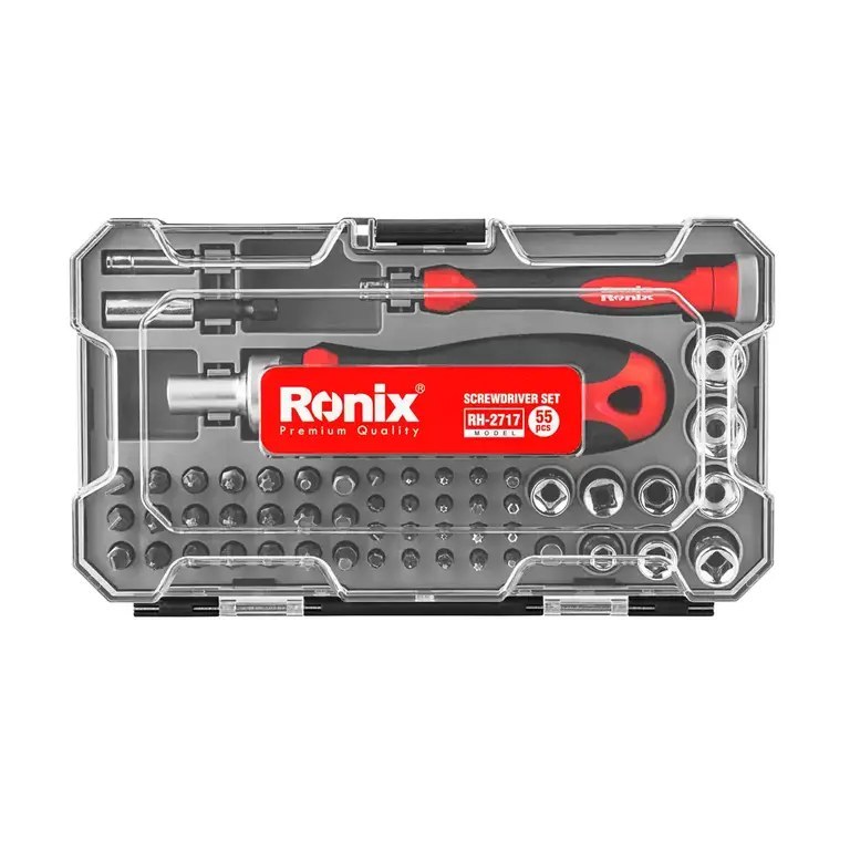 ست 55عددی بیت و بکس RH-2717 رونیکس